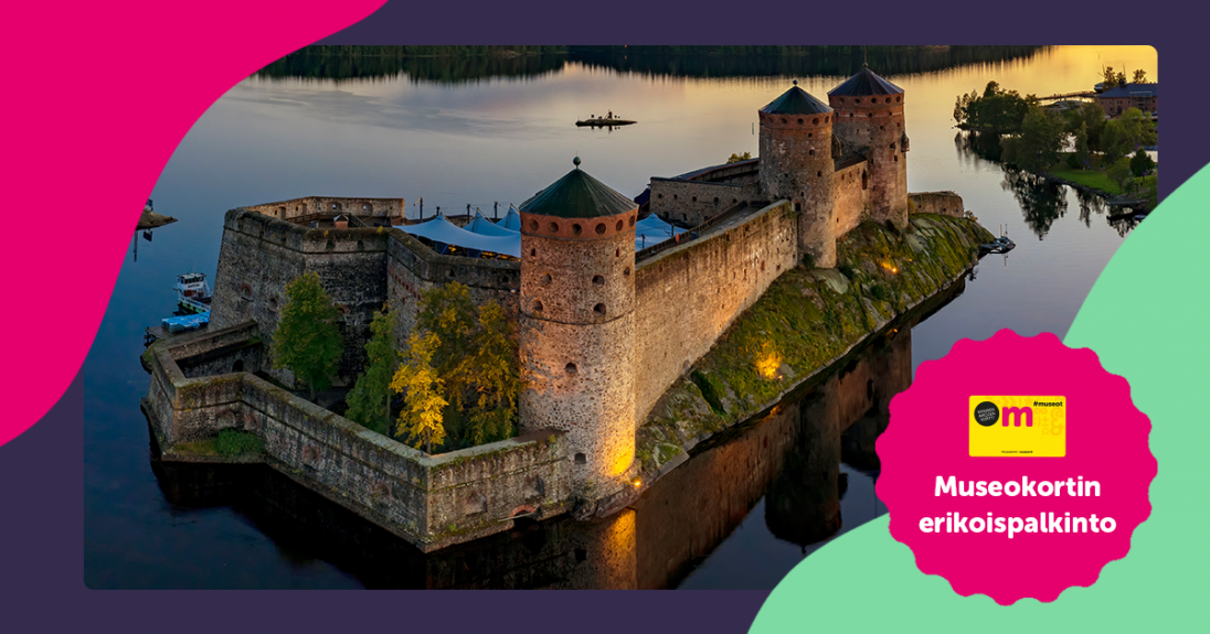 Yleisö äänesti lumoavimman linnan – Museokortin erikoispalkinto  Olavinlinnalle! 